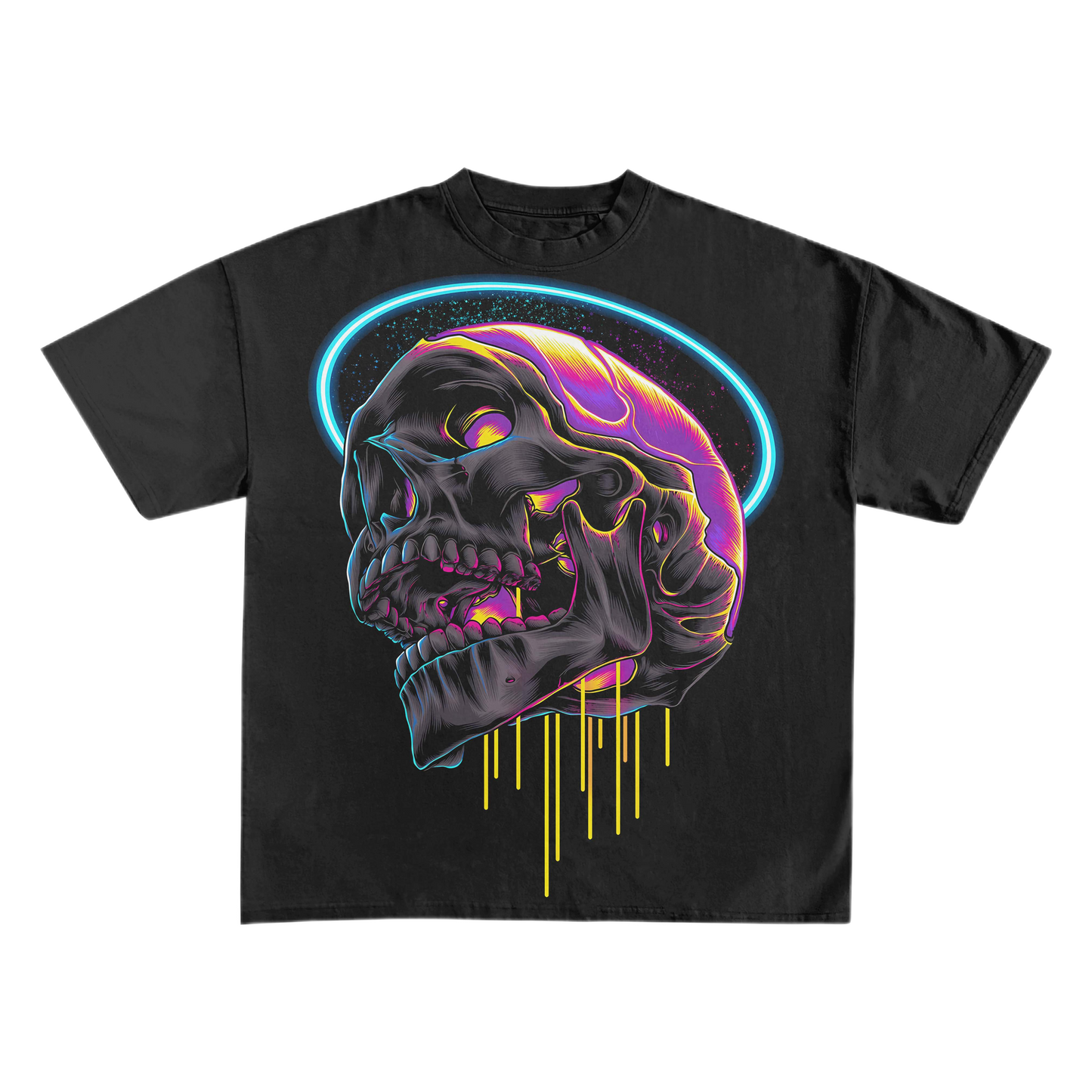 .Never Retreat Skull Tee {Ultra Premium}