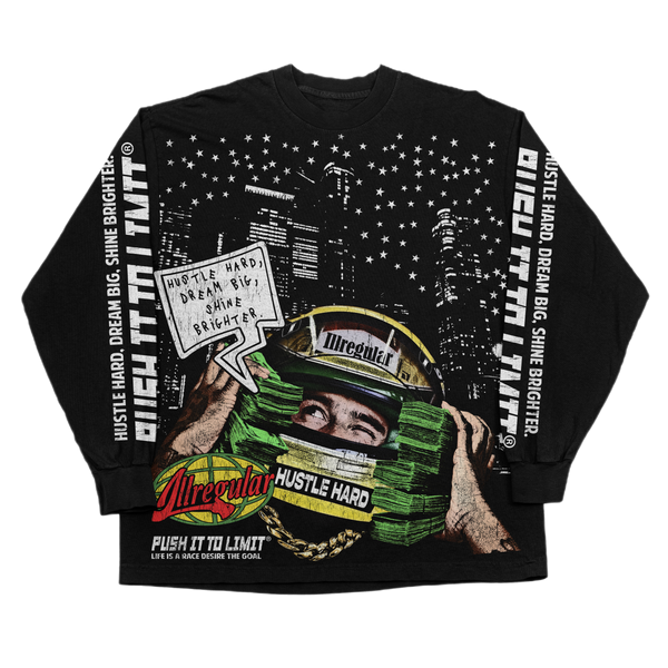 Hustle Speedway Long Sleeve T-Shirt
