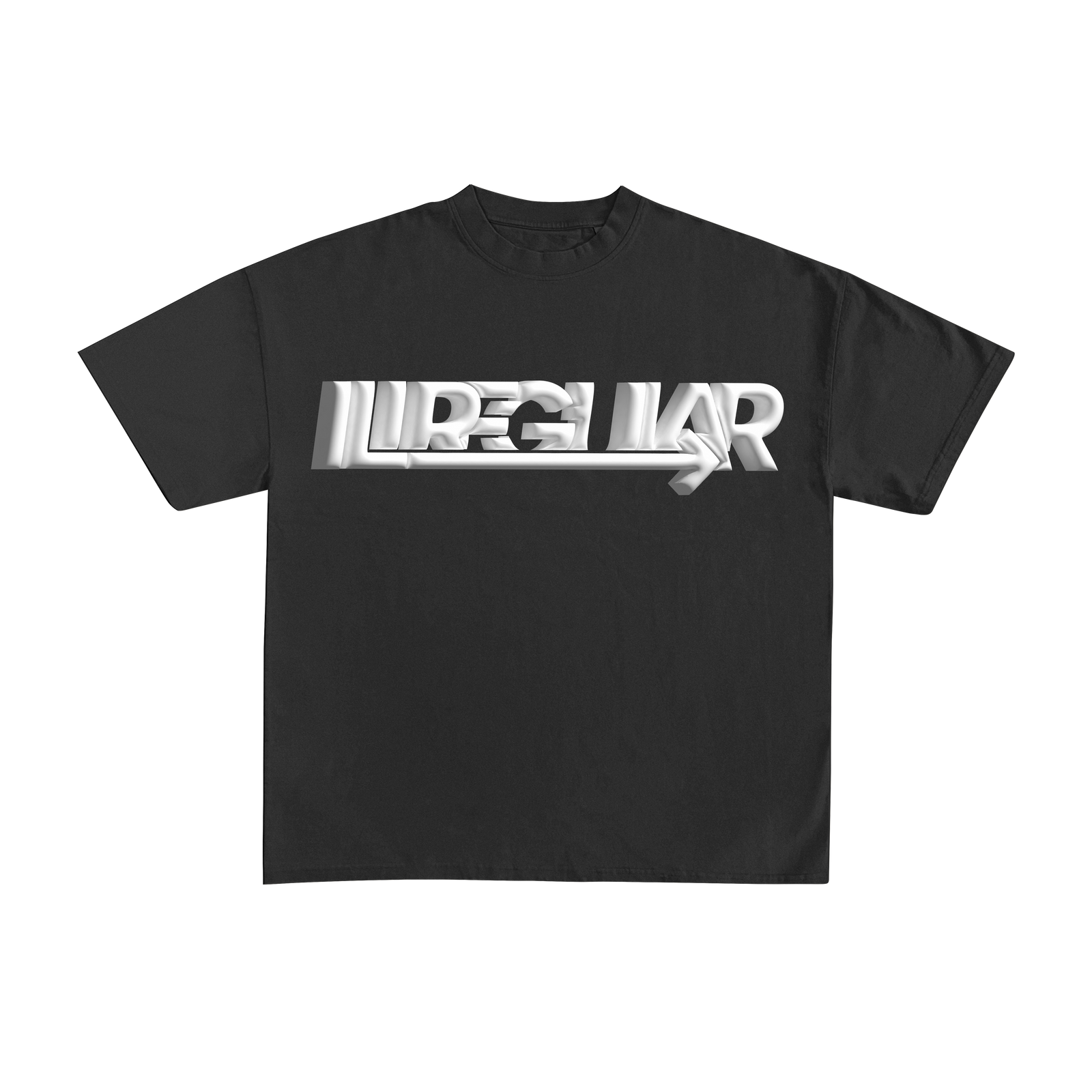 ILLREGULAR Bubble logo Tee