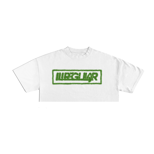 Womens  Keep off Grass Crop Top Tee
